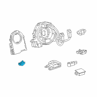 OEM 2021 Toyota Tacoma Front Sensor Diagram - 89173-09491