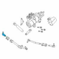 OEM 2015 Ford F-350 Super Duty Outer Tie Rod Diagram - AC3Z-3A131-A
