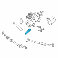 OEM 2010 Ford F-250 Super Duty Pitman Arm Diagram - 5C3Z-3590-MA