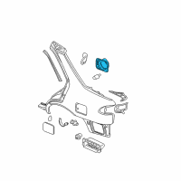 OEM 2005 Nissan Sentra Base Filler Lid Diagram - 78120-5M030