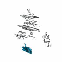 OEM 2015 Cadillac ELR Control Asm-Automatic Transmission Diagram - 23111731