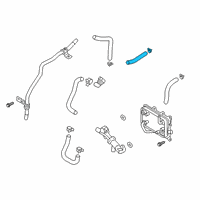 OEM Kia Telluride Hose Assembly-Oil COOLIN Diagram - 25420C6500