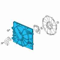 OEM 2021 Honda Civic Shroud Complete Diagram - 19015-5BA-A01