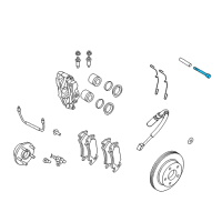 OEM Dodge Ram 1500 Bolt Diagram - 5143406AA