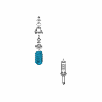 OEM Dodge Avenger Spring-Rear Diagram - 5151700AC