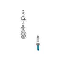 OEM 2008 Chrysler Sebring *ABSORBER-Suspension Diagram - 4766053AF