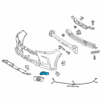 OEM Lexus LX570 Sensor, Ultrasonic Diagram - 89341-60060-C3