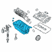 OEM 2022 BMW X2 OIL PAN Diagram - 11-13-8-580-120