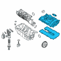 OEM 2020 BMW X2 CYLINDER HEAD COVER Diagram - 11-12-8-631-745