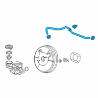 OEM 2017 Honda Civic Tube Assy, M/P (Ap Diagram - 46402-TBC-A01