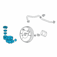 OEM 2019 Honda Civic Master Cylinder Set (Coo) Diagram - 46101-TGG-306