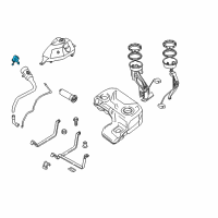 OEM BMW X5 Filler Cap Diagram - 16-11-6-767-740