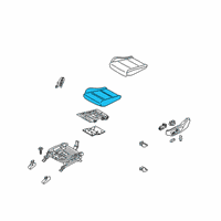 OEM 2021 Kia Sportage Pad Assembly-Front Seat Diagram - 88150D9000