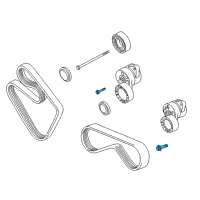 OEM BMW Hex Bolt With Washer Diagram - 07-11-9-905-533