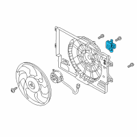 OEM Hyundai Elantra Fan Controller Diagram - 25385-F3000