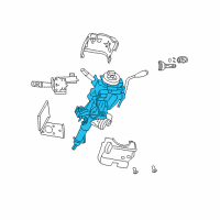 OEM Dodge Durango Column-Steering Diagram - 5057033AD