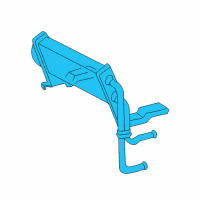 OEM 2006 Ford F-150 Power Steering Return Hose Diagram - 8L3Z-3D746-D