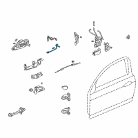 OEM 2003 Acura RSX Switch Assembly, Passenger Side Door Cylinder Diagram - 72142-S6M-A01