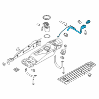 OEM 2019 Ford F-150 Filler Pipe Diagram - JL3Z-9034-F