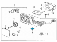 OEM 2021 Ford Bronco SENSOR ASY Diagram - M2DZ-12A647-A