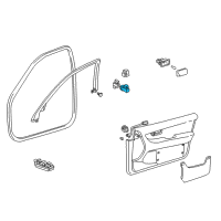 OEM Lexus LS430 Switch Assembly, MULTIPLEX Diagram - 84030-50050