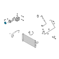 OEM 2021 Kia Sportage Disc & Hub Assembly-A/C Diagram - 9764434550