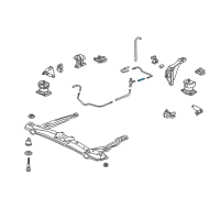 OEM 1998 Honda Accord Bulk Hose, Vacuum (3.5X8000) Diagram - 95005-35008-10M