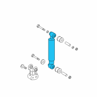 OEM Dodge Sprinter 3500 Shock-Suspension Diagram - 5118648AA