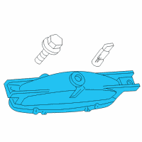 OEM 2001 Chrysler 300M Lamp-High Mounted Stop Diagram - 4805121AD