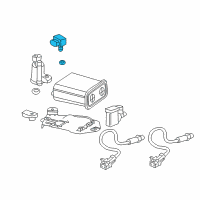 OEM Chevrolet Suburban 1500 Manifold Absolute Pressure Sensor Sensor Diagram - 12614973