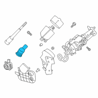 OEM Infiniti QX50 Shaft Assy-Steering Column, Lower Diagram - 48822-5NF0B