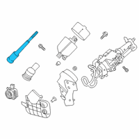 OEM Infiniti Joint Assy-Steering Column, Lower Diagram - 48080-5NA0A