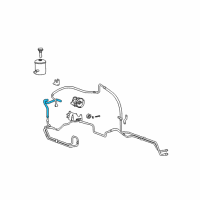 OEM 2001 Kia Optima Hose-Power Steering Oil Suction Diagram - 5758138500