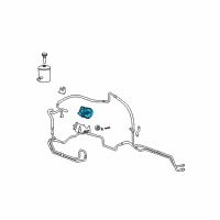 OEM 2004 Hyundai Sonata Pump Assembly-Power Steering Oil Diagram - 57100-38100