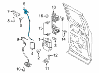 OEM 2022 Ford F-150 LATCH Diagram - ML3Z-18264A00-B