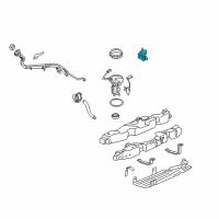 OEM 2009 Ford Explorer Module Diagram - 6L2Z-9D372-A