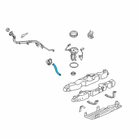 OEM Ford Explorer Filler Hose Diagram - 4L2Z-9047-AA