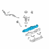 OEM 2009 Ford Explorer Sport Trac Fuel Tank Diagram - 8L2Z-9002-B