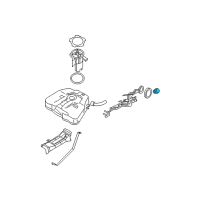 OEM 2010 Nissan Maxima Cap Assembly - Filler Diagram - 17251-ZY90A