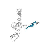 OEM 2018 Nissan Maxima Tube Assy-Filler Diagram - 17221-9DC0A