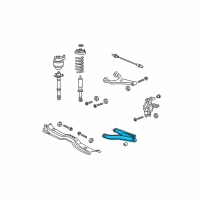 OEM 2003 Ford Expedition Trailing Arm Diagram - 6L1Z-5A649-AA