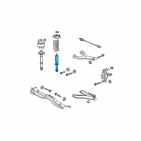 OEM 2003 Ford Expedition Shock Diagram - 2L1Z-18125-AB