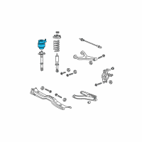 OEM Ford Expedition Air Suspension Spring Diagram - 6L1Z5A965AA