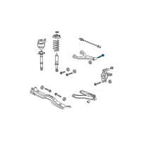 OEM 2003 Lincoln Navigator Upper Control Arm Bolt Diagram - -W707839-S439