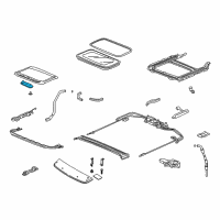 OEM Honda Crosstour Handle, Sunshade *NH686L* (QP LIGHT WARM GRAY) Diagram - 70611-TA0-A01ZA