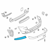 OEM 2016 BMW X3 Reflector Right Diagram - 63-25-7-352-210