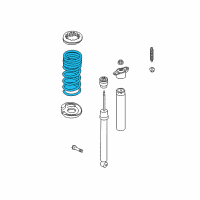 OEM 2017 Lincoln MKC Coil Spring Diagram - EJ7Z-5560-F