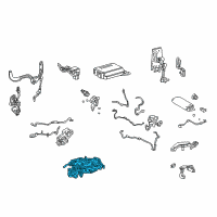 OEM 2020 Lexus LS500 Compressor & Dryer A Diagram - 48920-50090