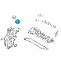 OEM 2019 Ford Police Interceptor Sedan Filler Pipe Diagram - 7T4Z-6763-BA