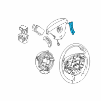 OEM BMW 760Li Mfl Switch, Right Diagram - 61-31-6-911-586